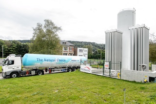 Installatie tankwagen